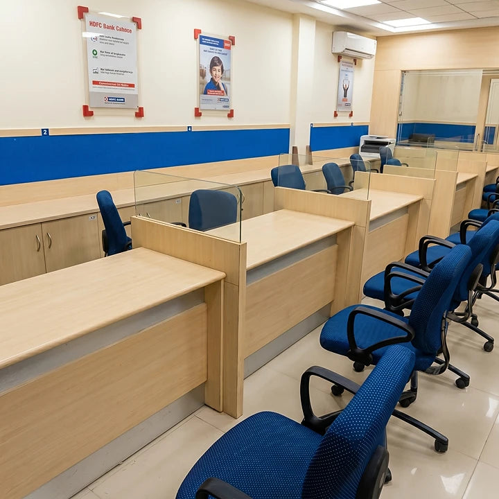 Workstations at HDFC Bank